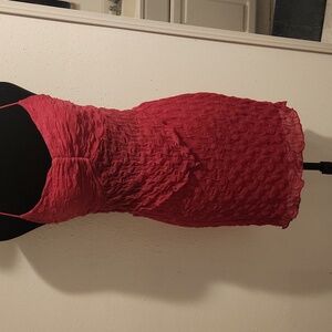 Pink Top & Skirt Set